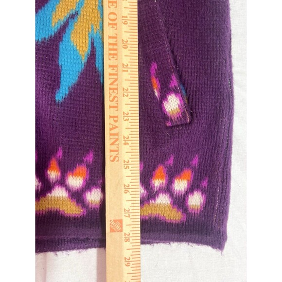 Yari Artesanias Full Zip Wool Sweater Men Size Large Native Southwestern Tribal - Picture 16 of 16